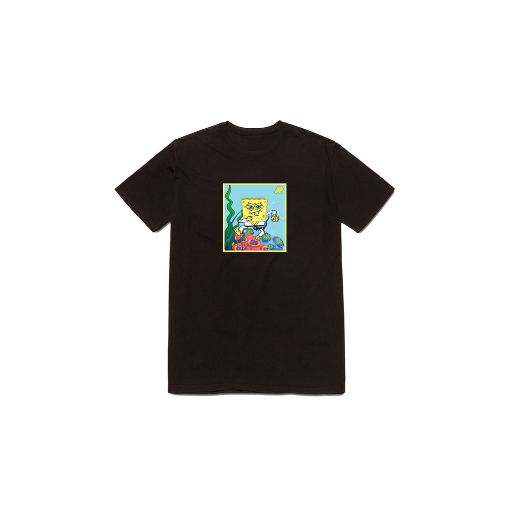 A&P x SPONGEBOB UNDERWATER KIDS TEE BLACK