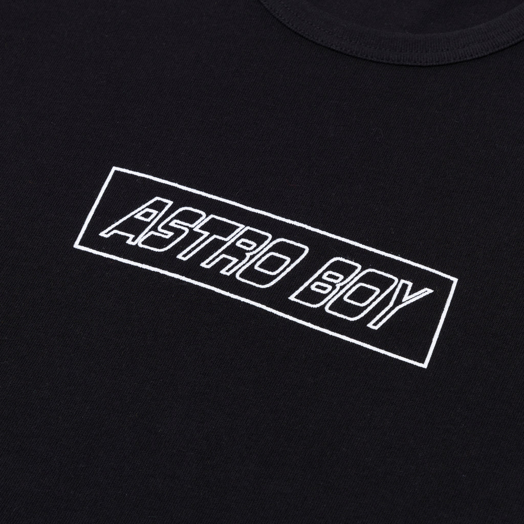 A&P x ASTRO BOY BOX LOGO TEE BLACK