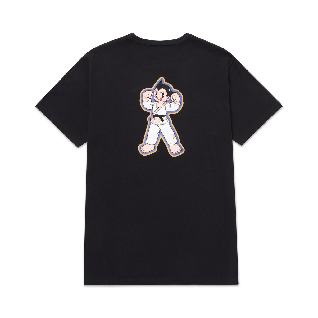 A&P x ASTRO BOY BOX LOGO TEE BLACK