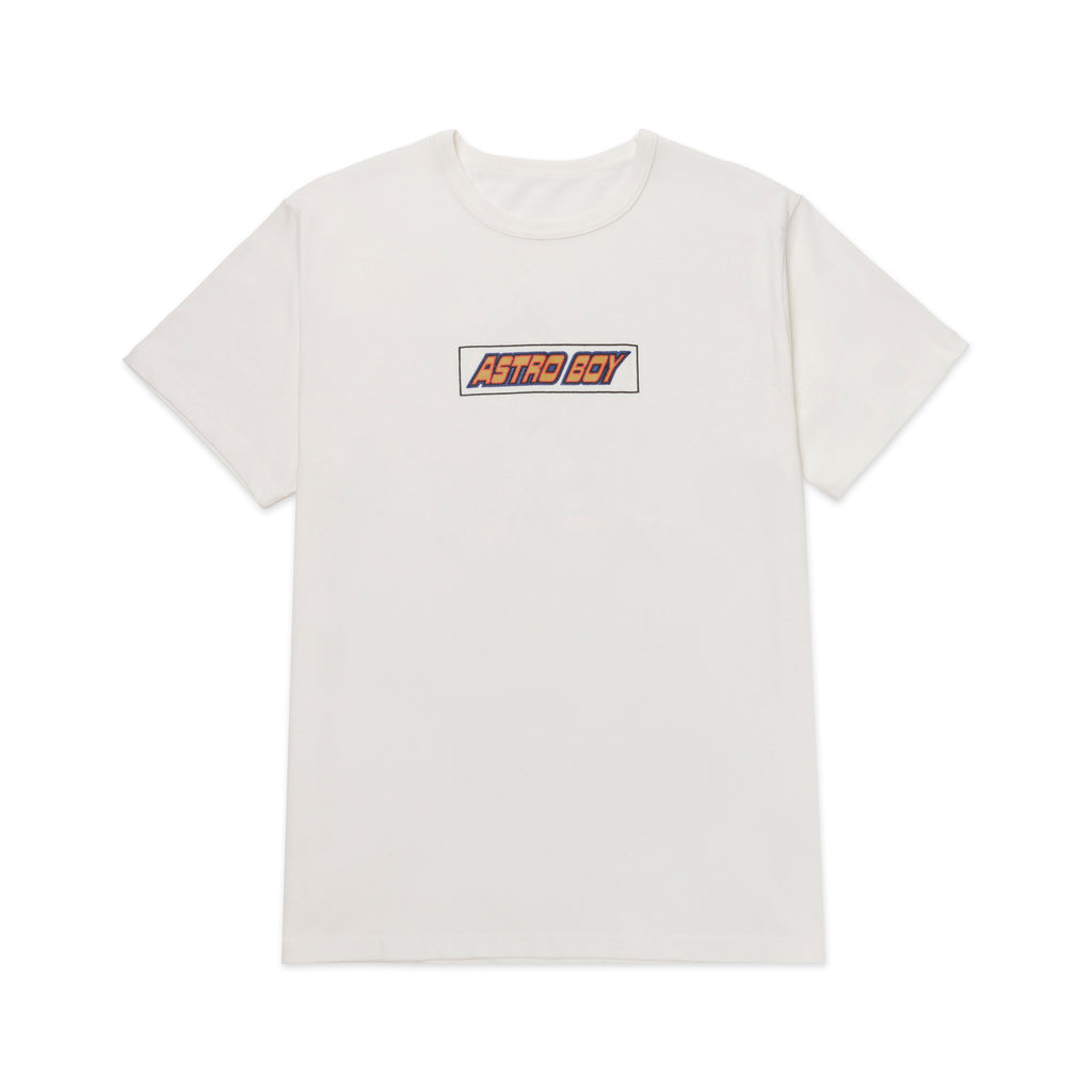 A&P x ASTRO BOY BOX LOGO TEE WHITE