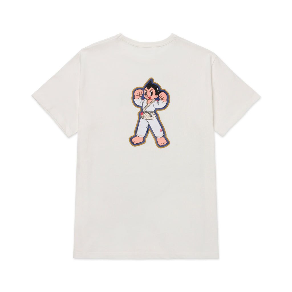 A&P x ASTRO BOY BOX LOGO TEE WHITE