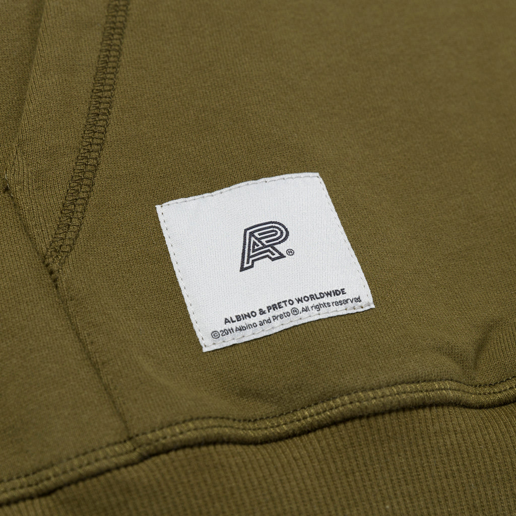 A&PWW RAGLAN HOODY OLIVE