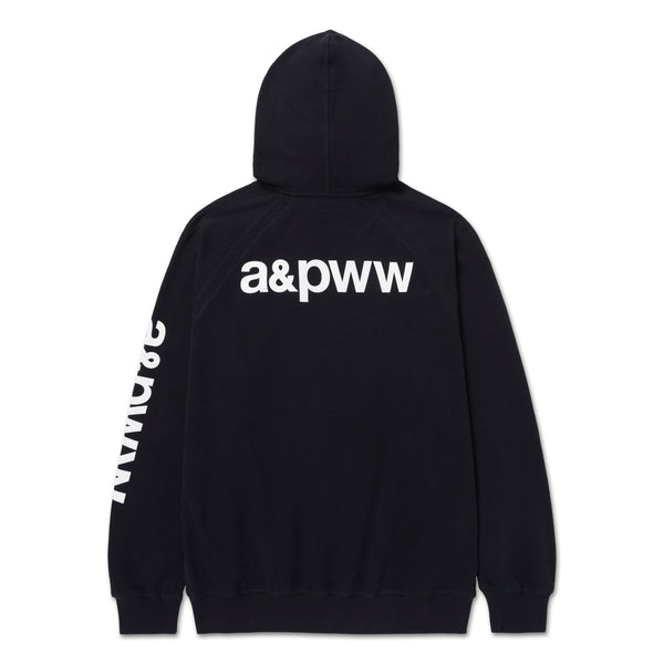 A&PWW RAGLAN HOODY BLACK