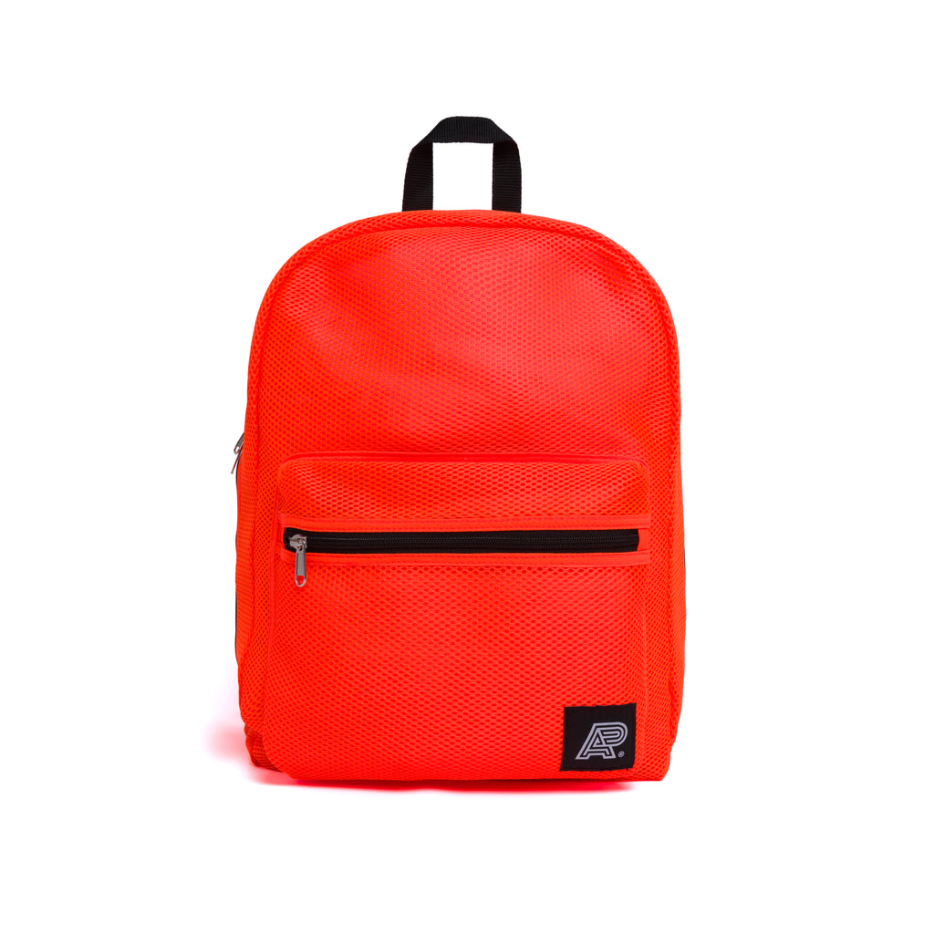 A&P MESH BACKPACK HL ORANGE