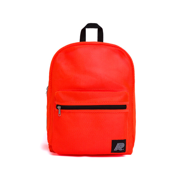 A&P MESH BACKPACK HL ORANGE