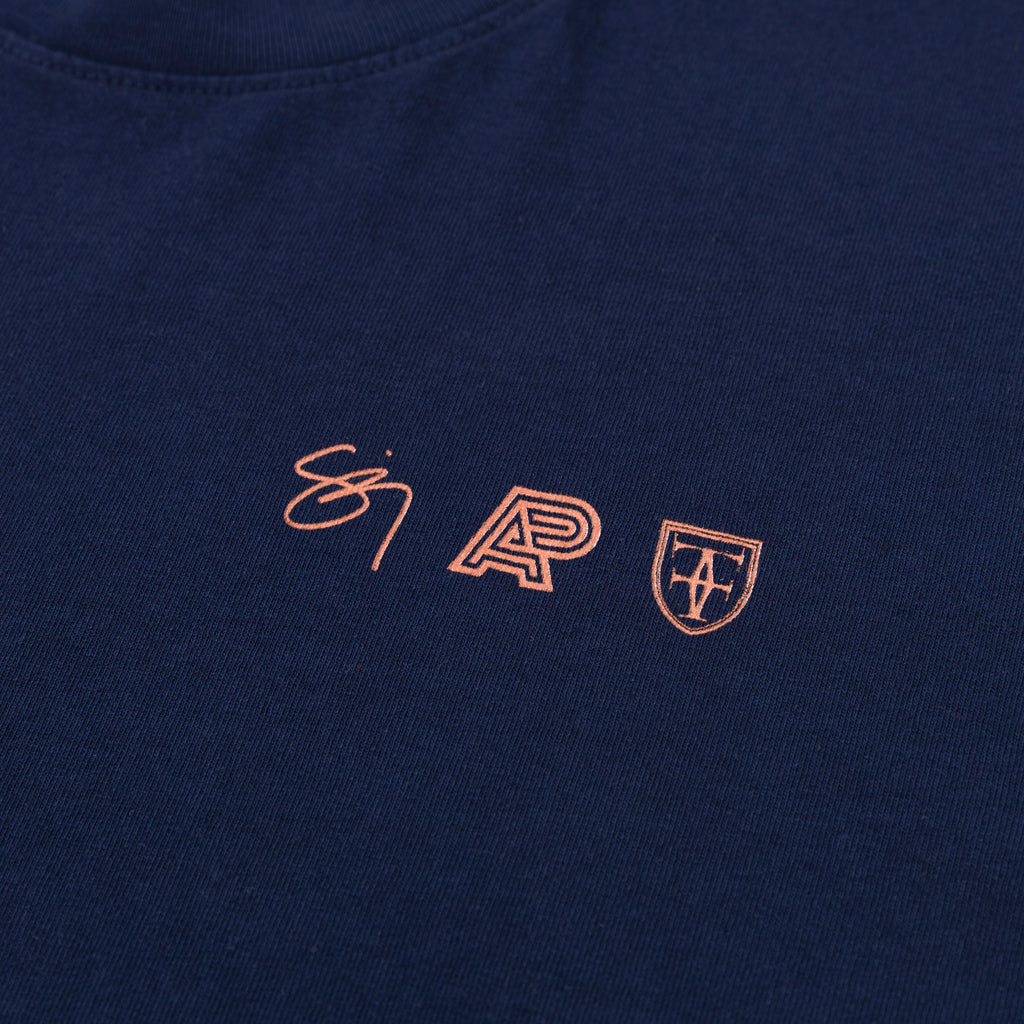 A&P X FITTED X SIG ZANE IP TEE NAVY