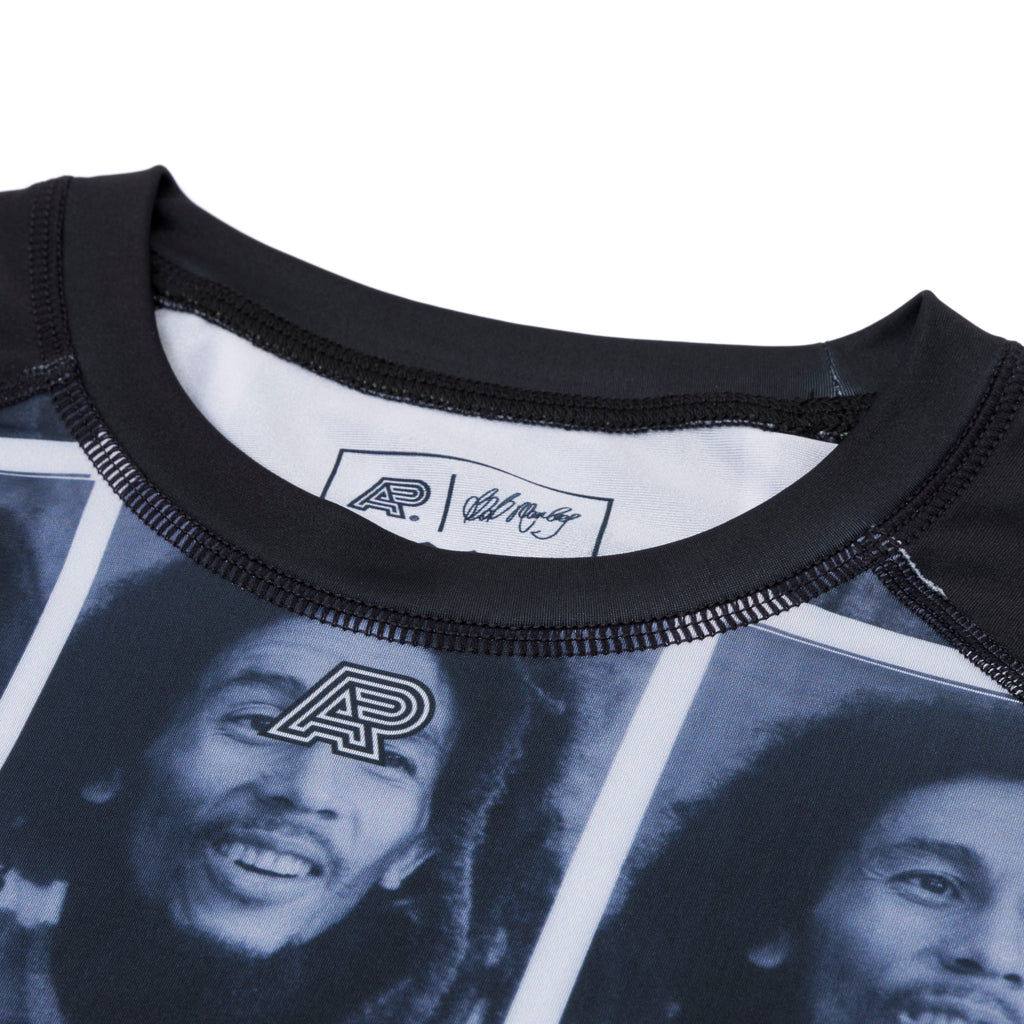 A&P x BOB MARLEY LS RASHGUARD