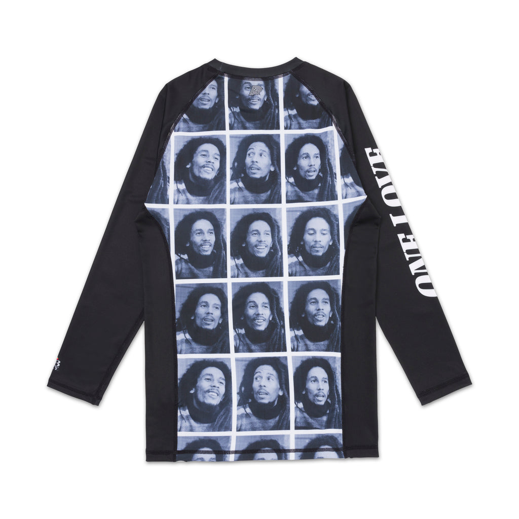 A&P x BOB MARLEY LS RASHGUARD