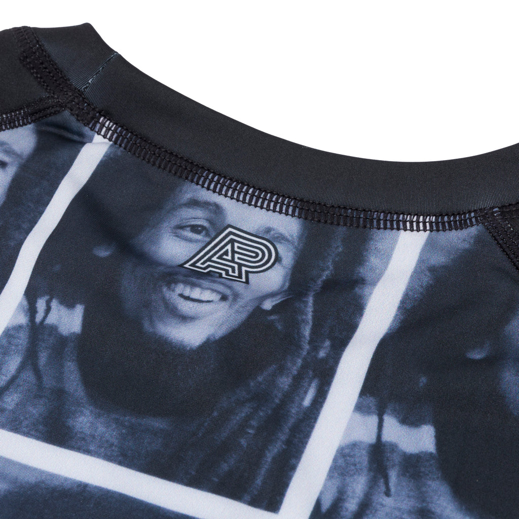 A&P x BOB MARLEY LS RASHGUARD