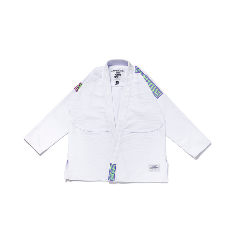 A&P SERIES 11 BRAZIL KIMONO WHITE