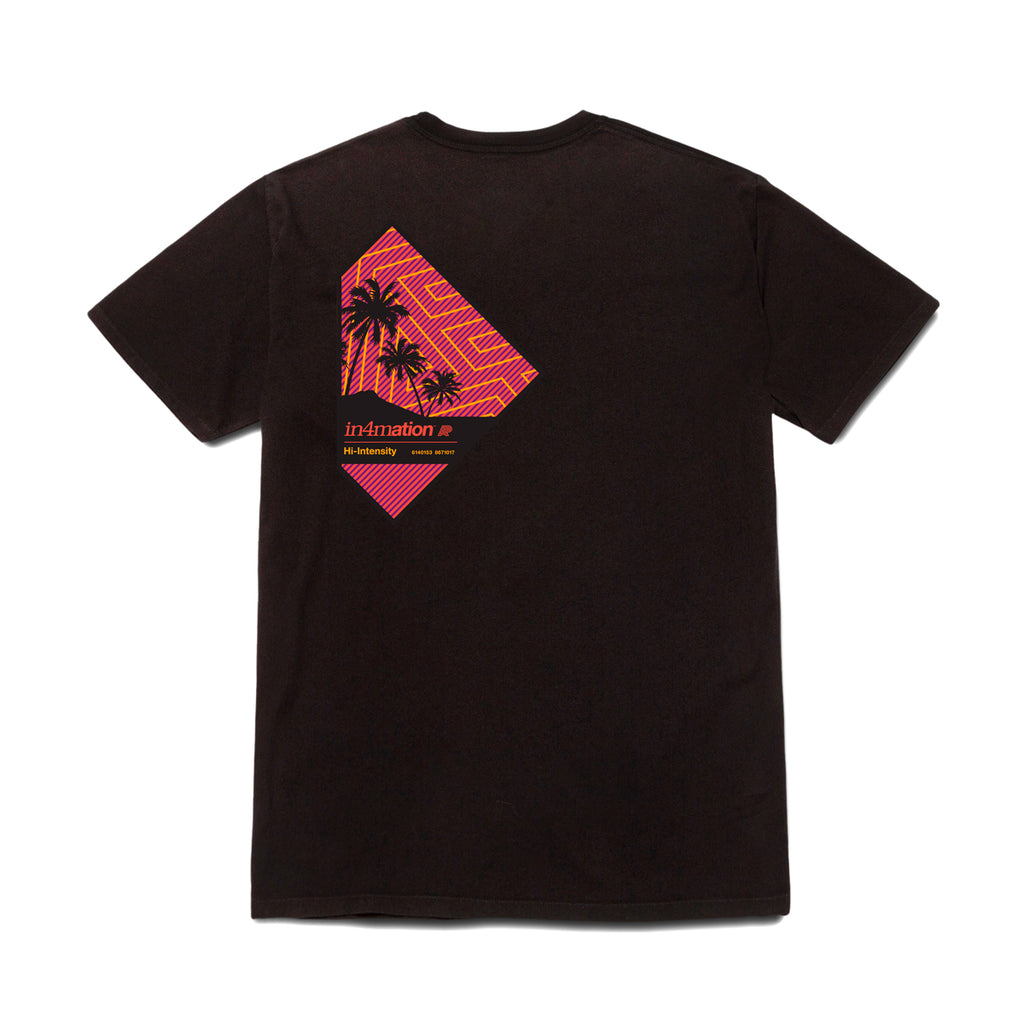 A&P LETS GET LOST TEE BLACK
