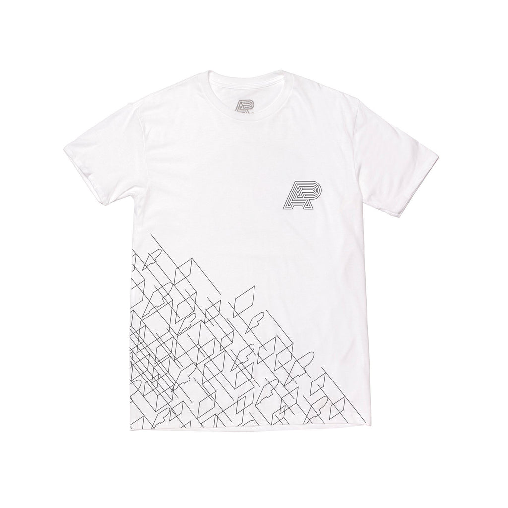 A&P WIREFRAME TEE WHITE (FULFILLMENT)